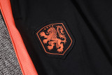 2026-27 Netherlands Black Half Pull Tracksuit #B26043(半拉链)