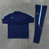 2026 NK Royal blue Half Pull Tracksuit #NB10(半拉链)
