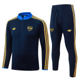 2026-27 Boca Juniors Royal blue Half Pull Tracksuit #B26046(半拉链)