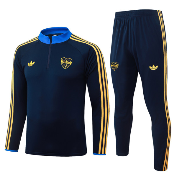 2026-27 Boca Juniors Royal blue Half Pull Tracksuit #B26046(半拉链)