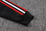 2026-27 Man Utd Black Jacket Tracksuit #A26045