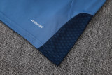 2026-27 Bayern Gray Blue Half Pull Tracksuit #B26050(半拉链)