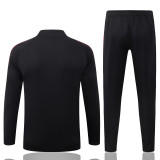 2026-27 Man Utd Black Half Pull Tracksuit #B26048(半拉链)