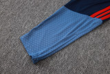 2026-27 Bayern Gray Blue Half Pull Tracksuit #B26050(半拉链)