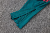 2026-27 RMA Dark green Half Pull Tracksuit #B26044(半拉链)
