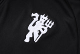 2026-27 Man Utd Black Half Pull Tracksuit #B26048(半拉链)