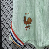 2026-27 France Away Player Version Shorts Pants (浅绿色)(球员短裤)