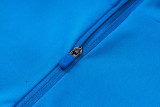 2026-27 Brazil Lake blue Half Pull Tracksuit #B26041(半拉链)