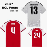 2026-27 ARS Grey Goalkeeper Fans Soccer Jersey
