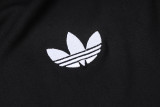 2026-27 Man Utd Black Half Pull Tracksuit #B26048(半拉链)
