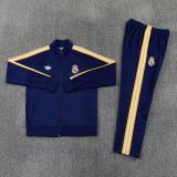 2026-27 RMA Royal Blue Jacket Tracksuit #05