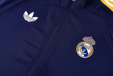 2026-27 RMA Royal Blue Jacket Tracksuit #05