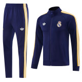 2026-27 RMA Royal Blue Jacket Tracksuit #05