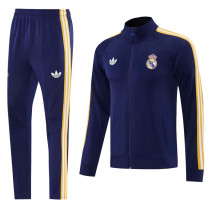 2026-27 RMA Royal Blue Jacket Tracksuit #05