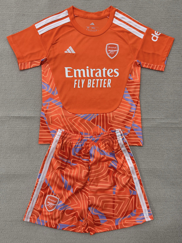 2026-27 ARS Orange Goalkeeper Kids Soccer Jersey