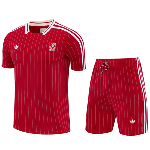 2025-26 LIV Red Training Short Suit