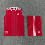 2025-26 LIV Red Tank top and shorts suit