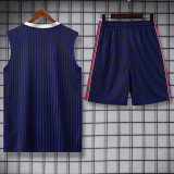 2025-26 ARS Royal blue Tank top and shorts suit