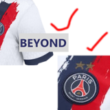 2025-26 PSG Away 2 Star Champions of Europe 26 Fans Soccer Jersey (Embroidered 刺绣2星)