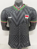2026-27 IRAQ Black Player Version Soccer Jersey (有花纹)