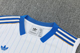 2025-26 RMA White Tank top and shorts suit