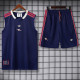 2025-26 ARS Royal blue Tank top and shorts suit