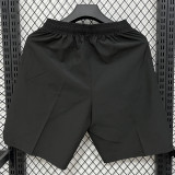 D629 ON Black Casual Short Pants