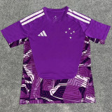 2026-27 Cruzeiro Purple Goalkeeper Soccer Jersey