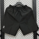 D629 ON Black Casual Short Pants