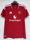 2026-27 Man Utd Home Player Version Soccer Jersey