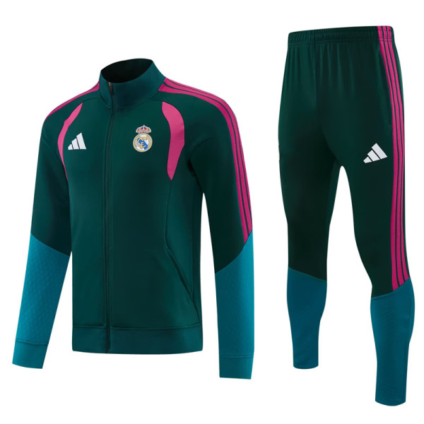 2026-27 RMA Dark green Jacket Tracksuit