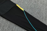 2026-27 Brazil Black Half Pull Tracksuit (半拉链)
