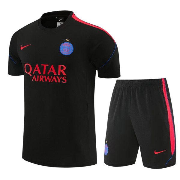 2026-27 PSG Black Training Short Suit