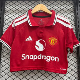 2026-27 Man Utd Home Women Cheerleader Shirt (女啦啦短袖)