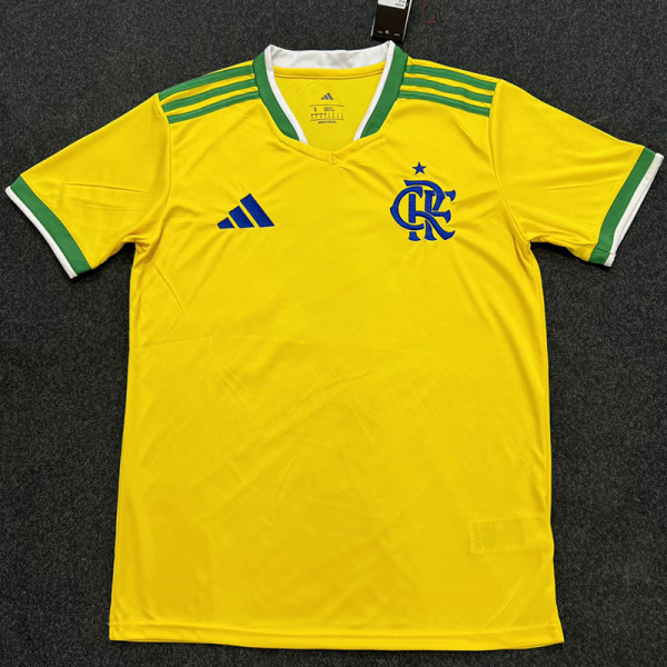 2026-27 Flamengo Yellow Special Edition Fans Soccer Jersey
