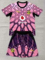 2026-27 Dortmund Pink Goalkeeper Kids Soccer Jersey