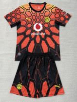 2026-27 Dortmund Orange Goalkeeper Kids Soccer Jersey