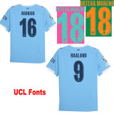 2026-27 Man City Orange Goalkeeper Kids Soccer Jersey