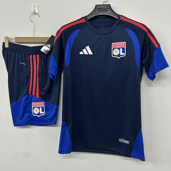 2026-27 Lyon Royal blue Training Short Suit