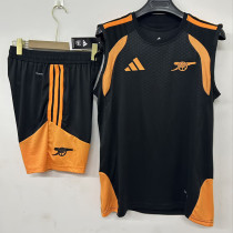 2026-27 ARS Black Tank top and shorts suit (背心短裤)