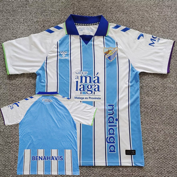 2026-27 Malaga Home Fans Soccer Jersey