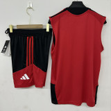 2026-27 Man Utd Red Tank top and shorts suit (背心短裤)