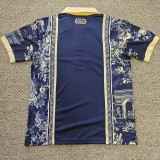 2026-27 PSG Blue Black Casual Edition Polo Short Sleeve