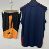 2026-27 ARS Royal blue Tank top and shorts suit (背心短裤)