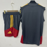 2026-27 Roma Gray Tank top and shorts suit (背心短裤)