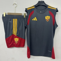 2026-27 Roma Gray Tank top and shorts suit (背心短裤)