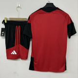 2026-27 Man Utd Red Training Short Suit