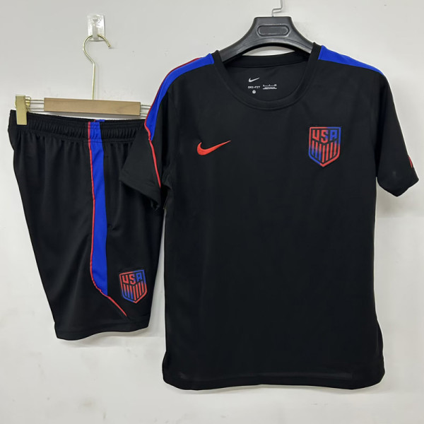 2026-27 USA Black Training Short Suit