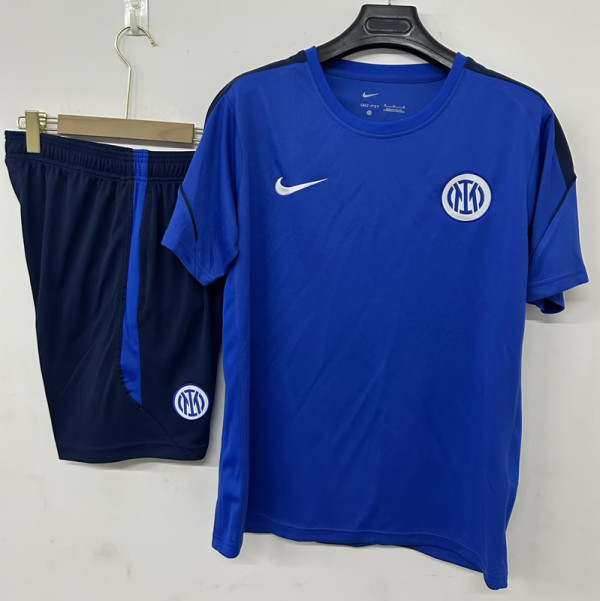 2026-27 INT Blue Training Short Suit