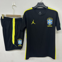 2026-27 Brazil Jordan Black Training Short Suit